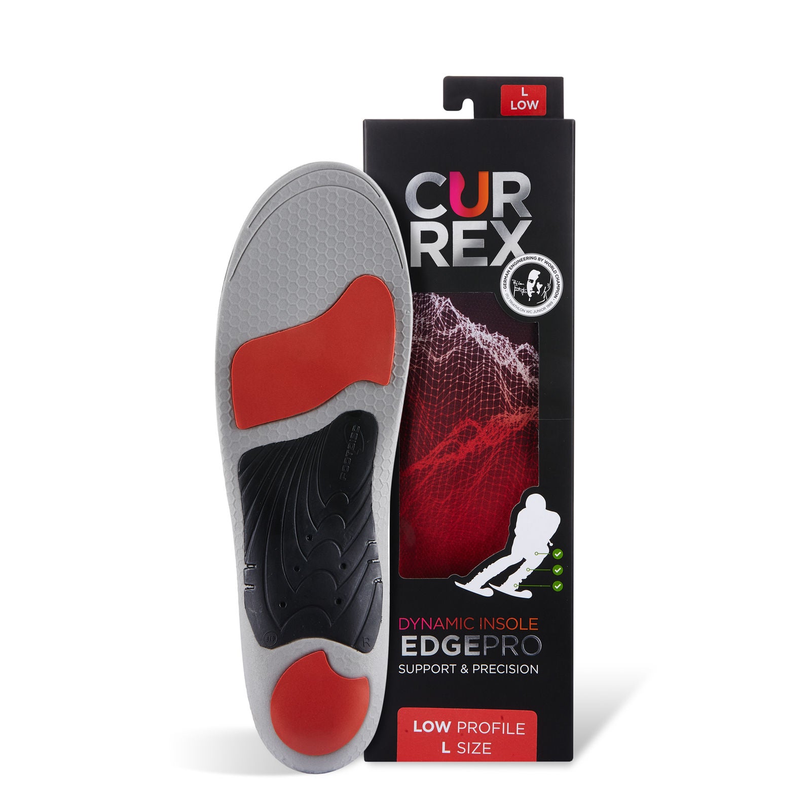 CURREX EdgePro® - Dynaaminen pohjallinen talviurheiluun ja vaelluksille