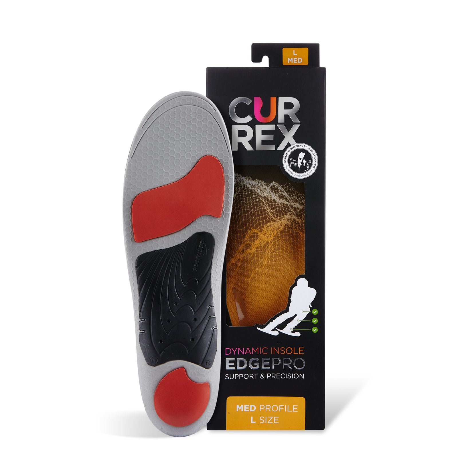CURREX EdgePro® - Dynaaminen pohjallinen talviurheiluun ja vaelluksille