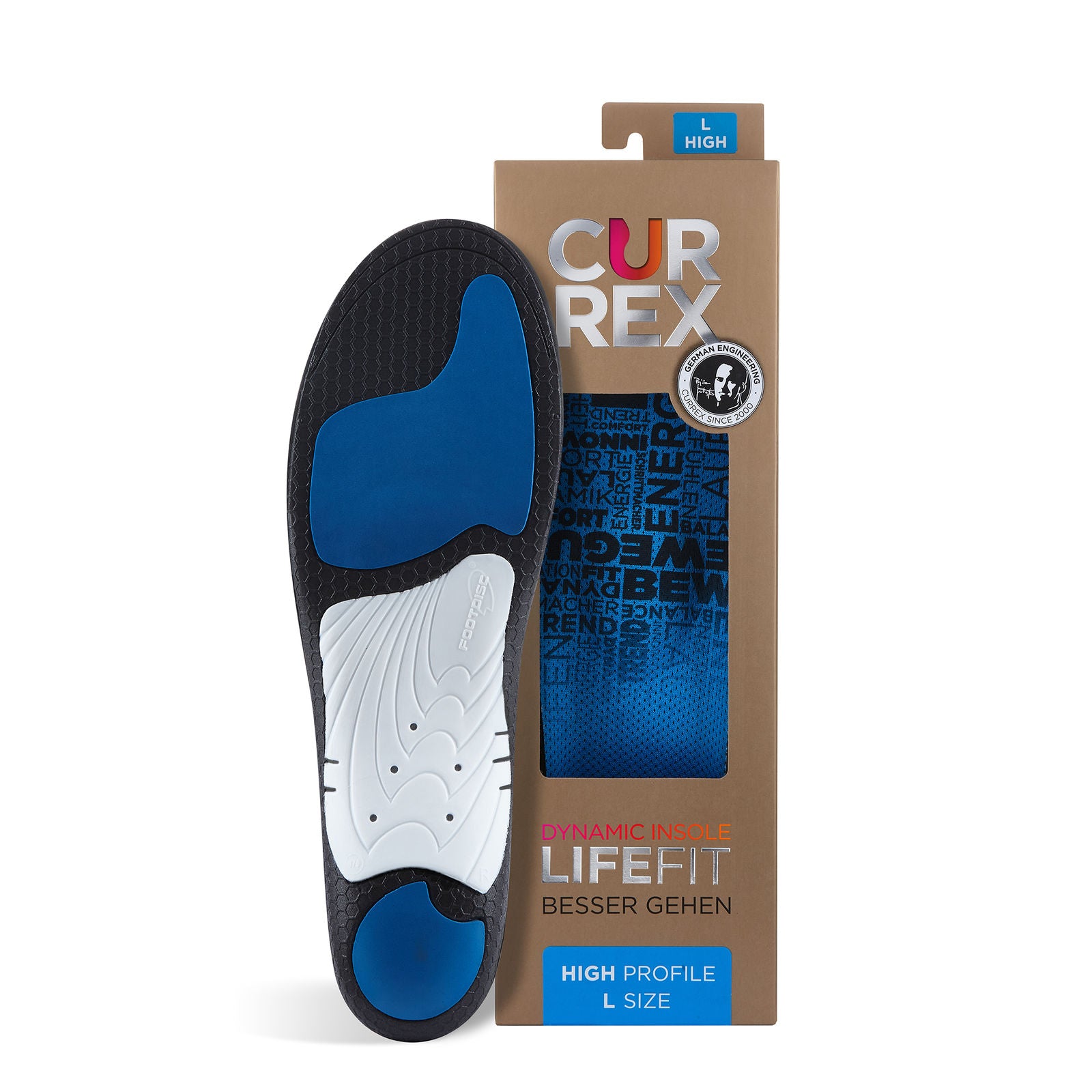 CURREX LifeFit® - Dynaaminen pohjallinen päivittäiseen käyttöön