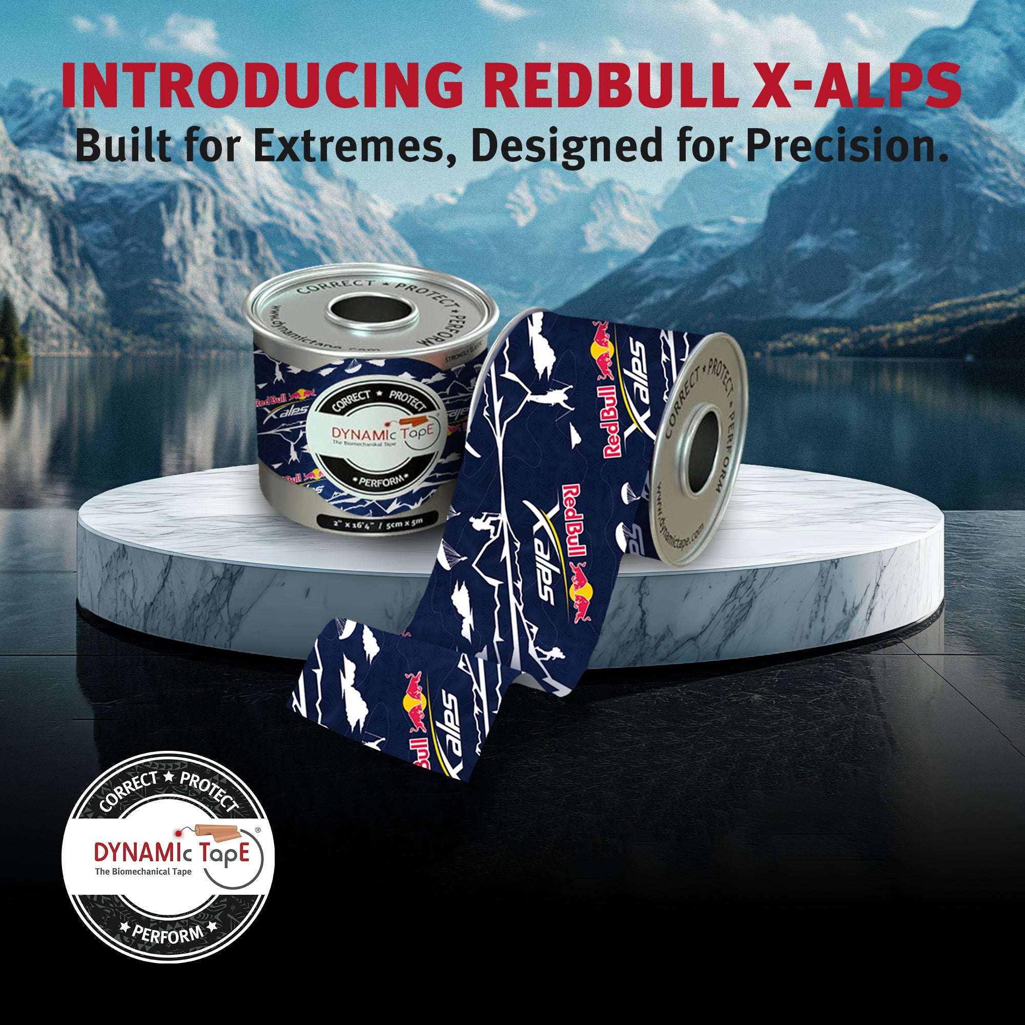 Dynamic Tape Red Bull X-Alps UUTUUS