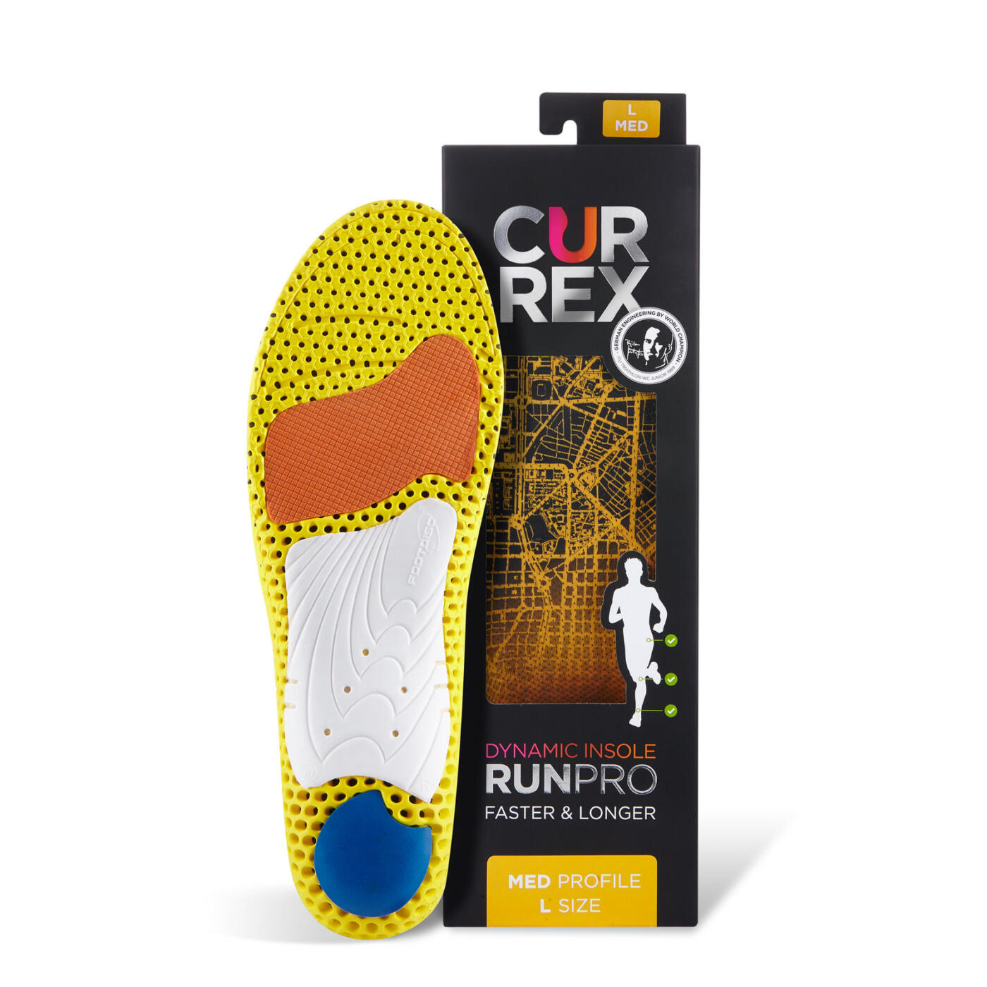 CURREX RunPro® - Dynaaminen pohjallinen juoksuun