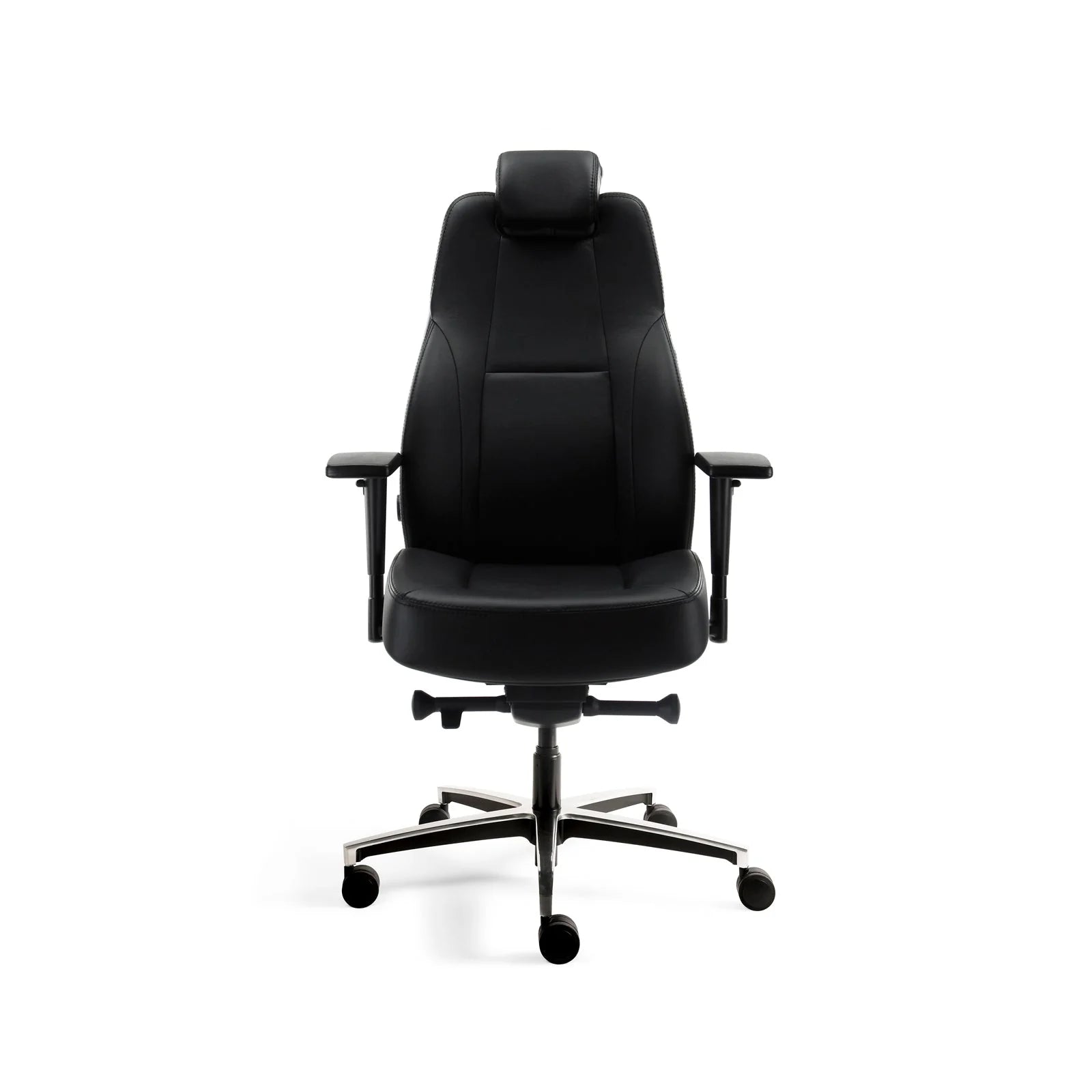 Valvomotuoli Free B1 - Musta nahka