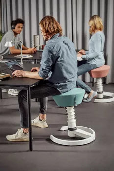 Aeris Swopper aktiivituoli pyörillä villakangas