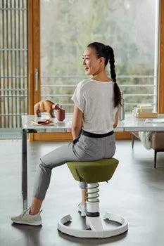 Aeris Swopper aktiivituoli pyörillä villakangas