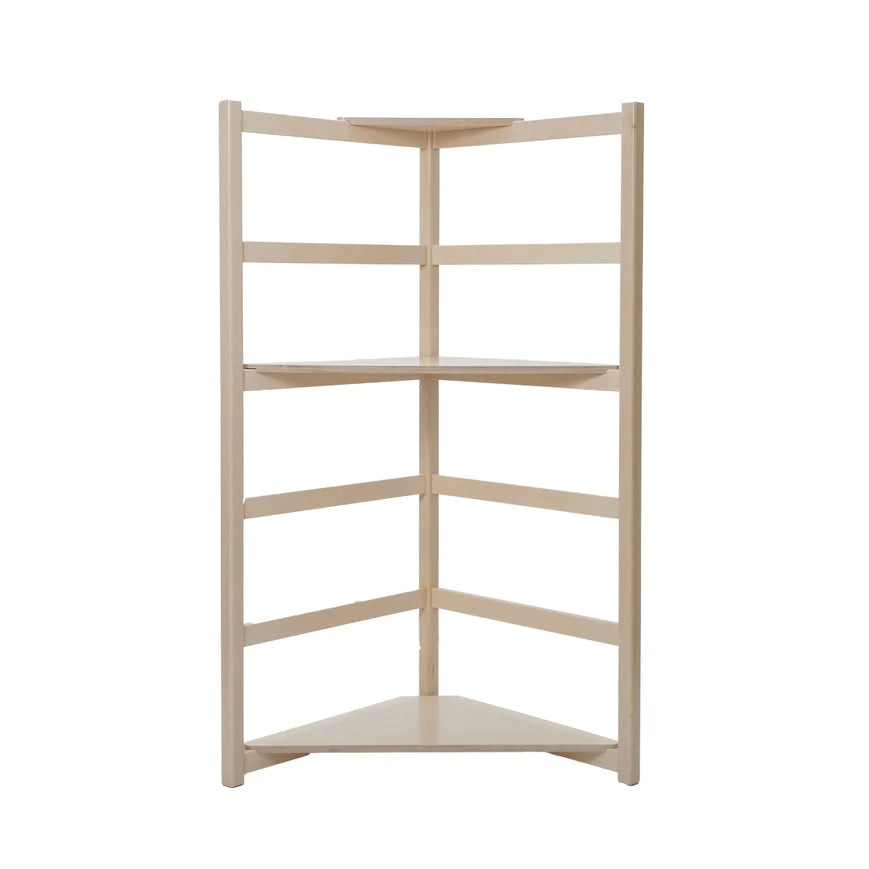 Hima Corner säädettävä työpiste ja hylly - Natural Birch