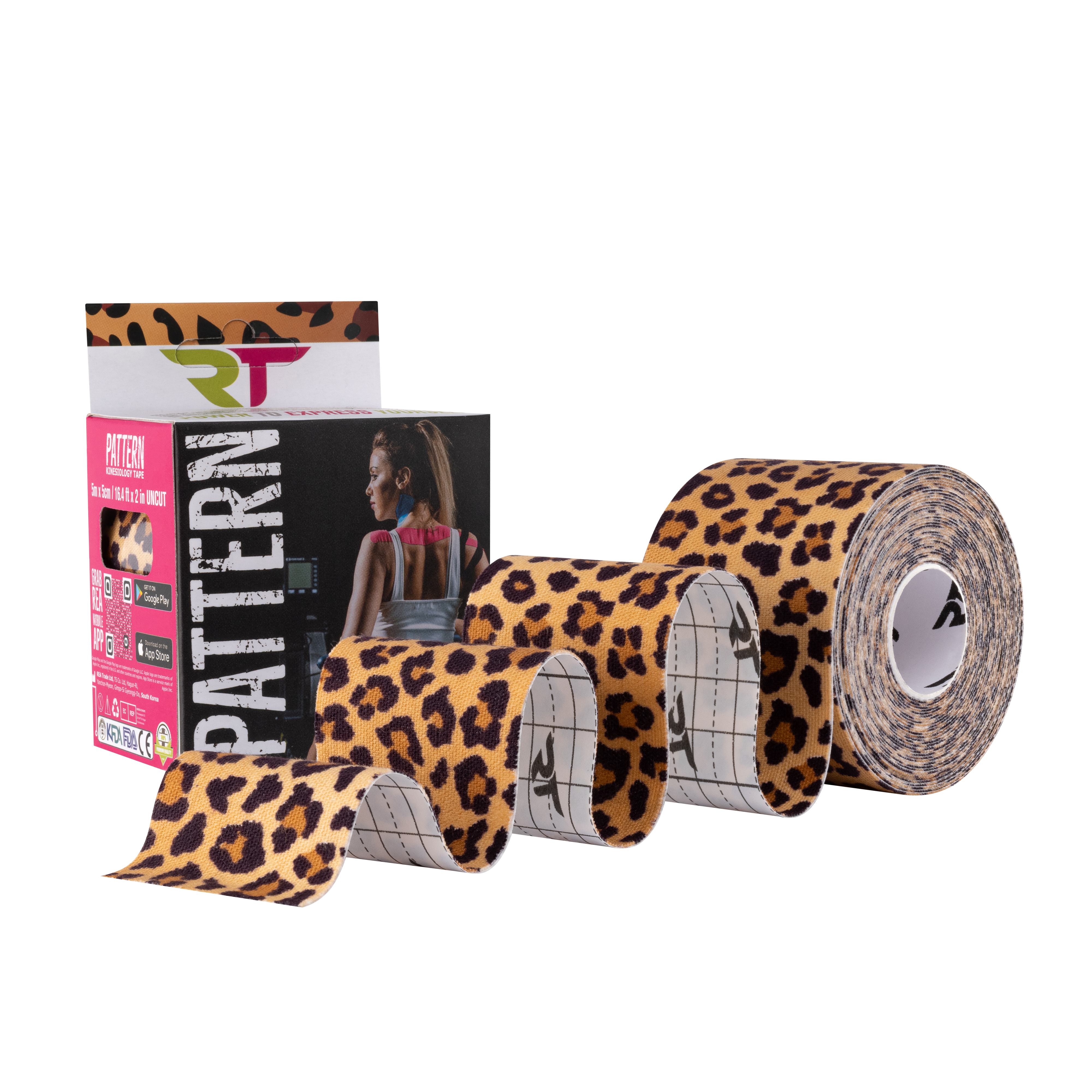 Kinesioteippi kuviollinen