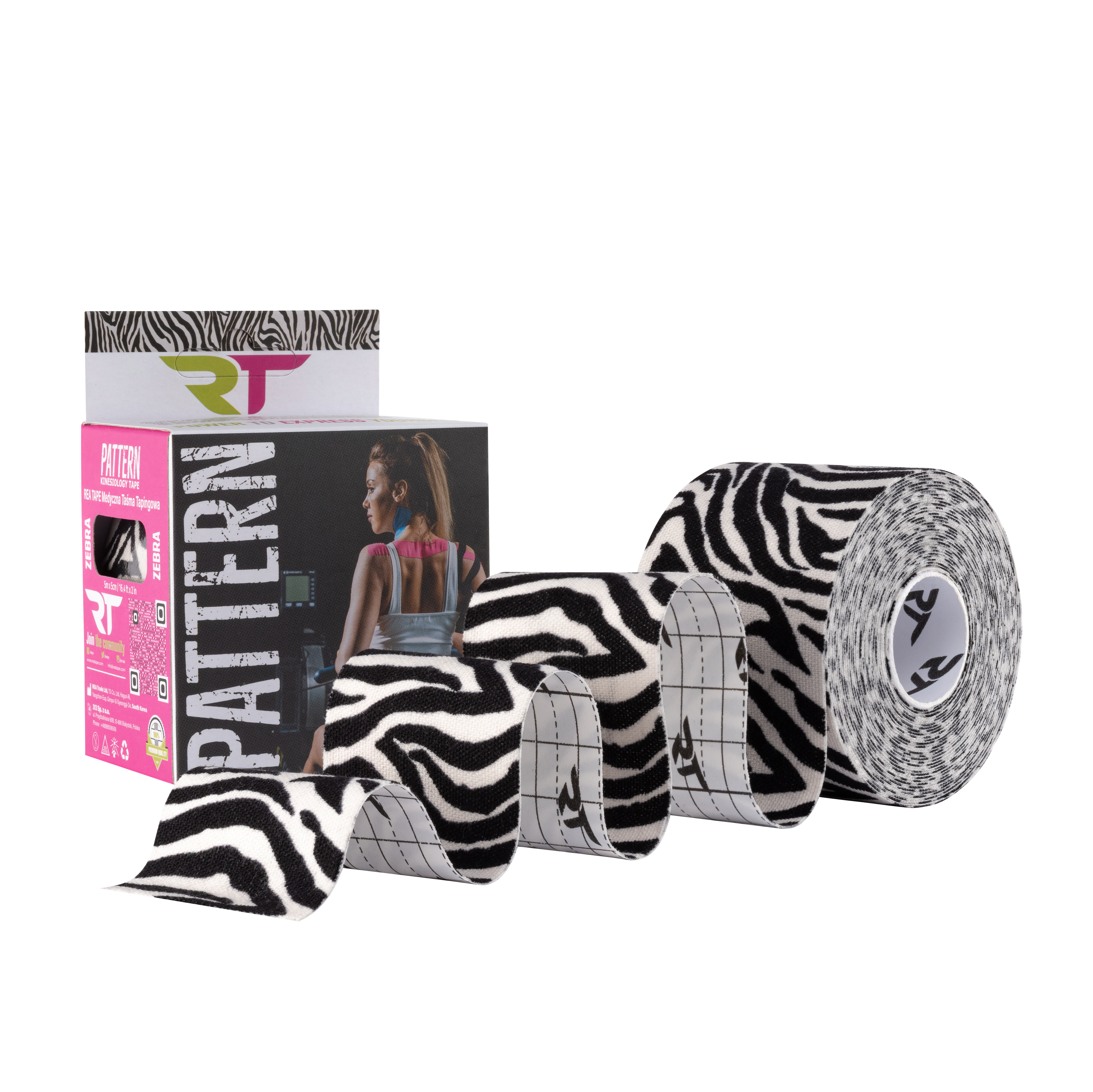 Kinesioteippi kuviollinen