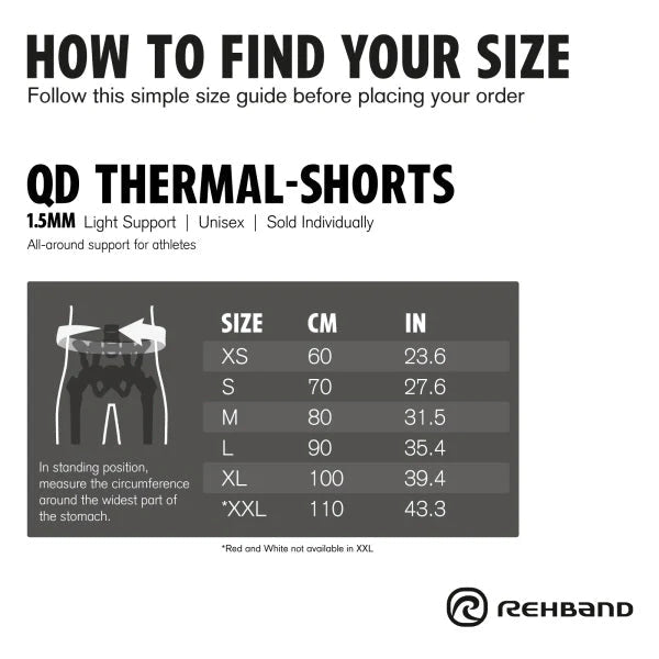 QD Thermal-Shorts Lämpöhousut
