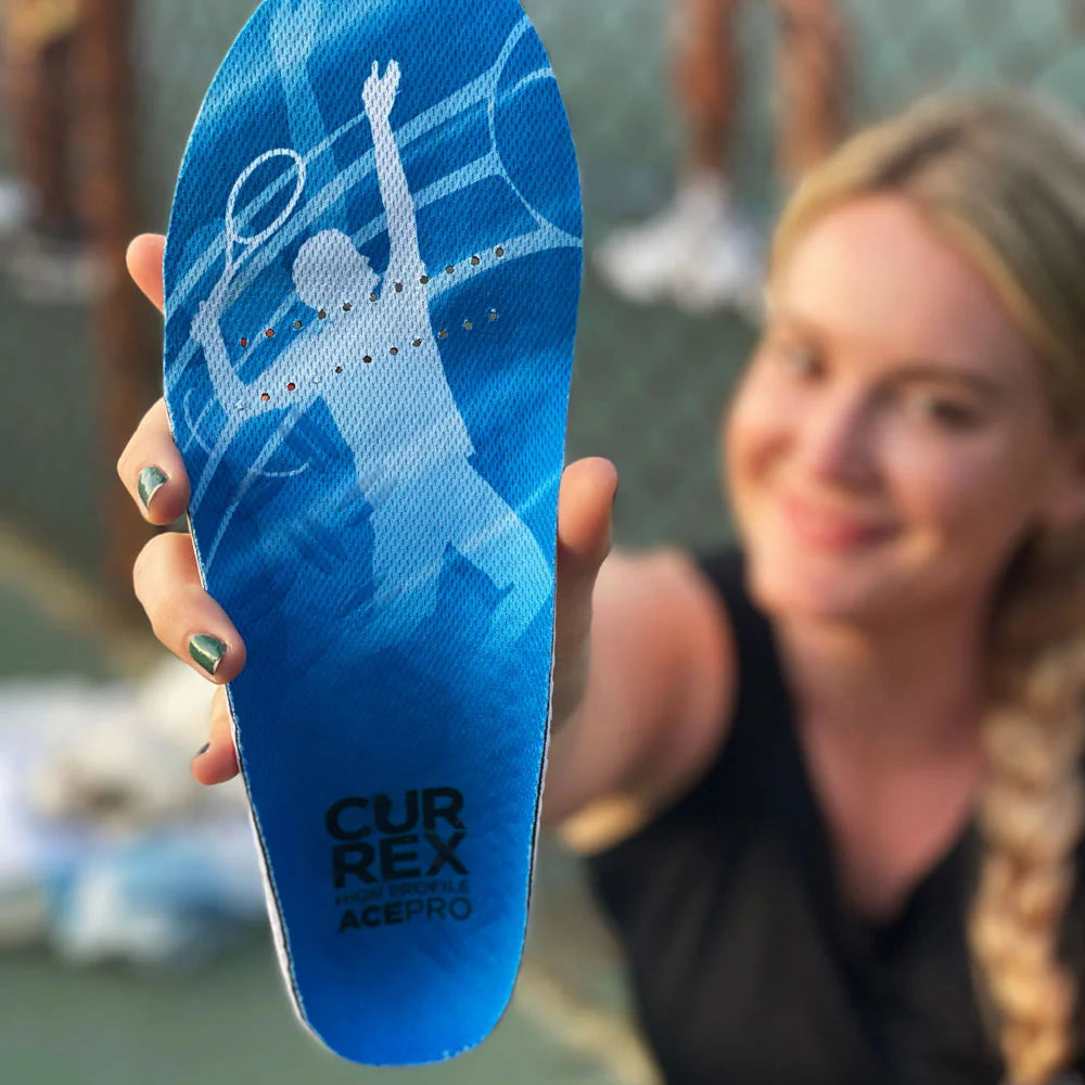 CURREX AcePro® Dynaaminen pohjallinen sisäpeleihin