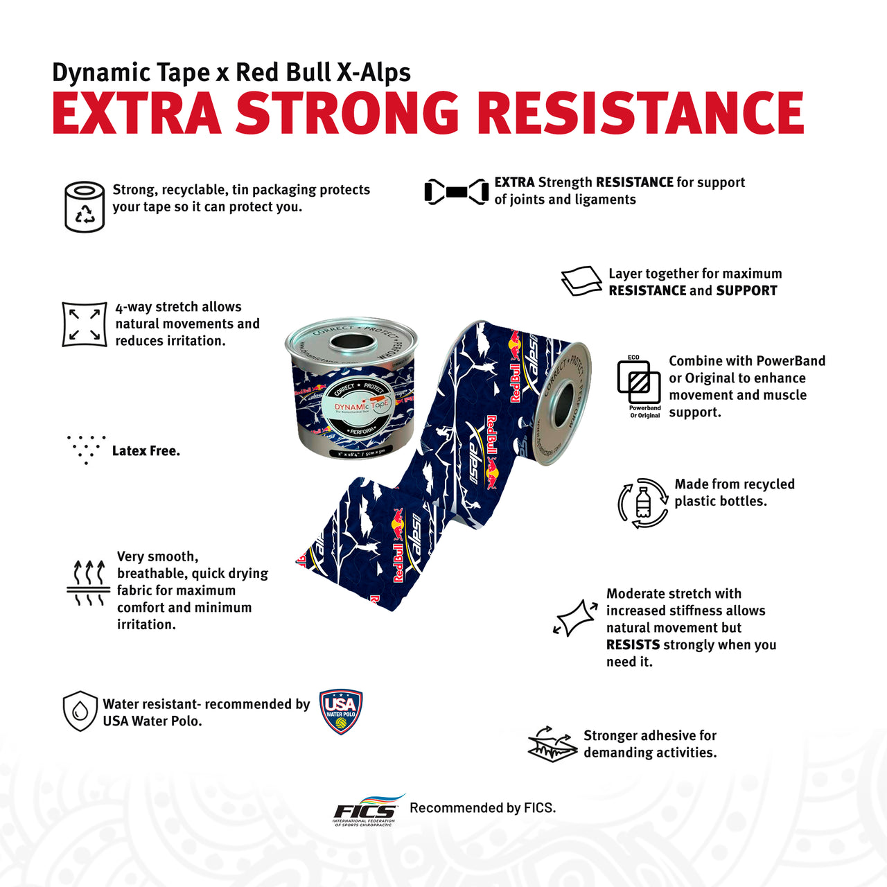 Dynamic Tape Red Bull X-Alps UUTUUS