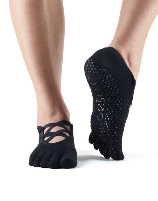 ToeSox Full Toe Elle Grip varvassukat