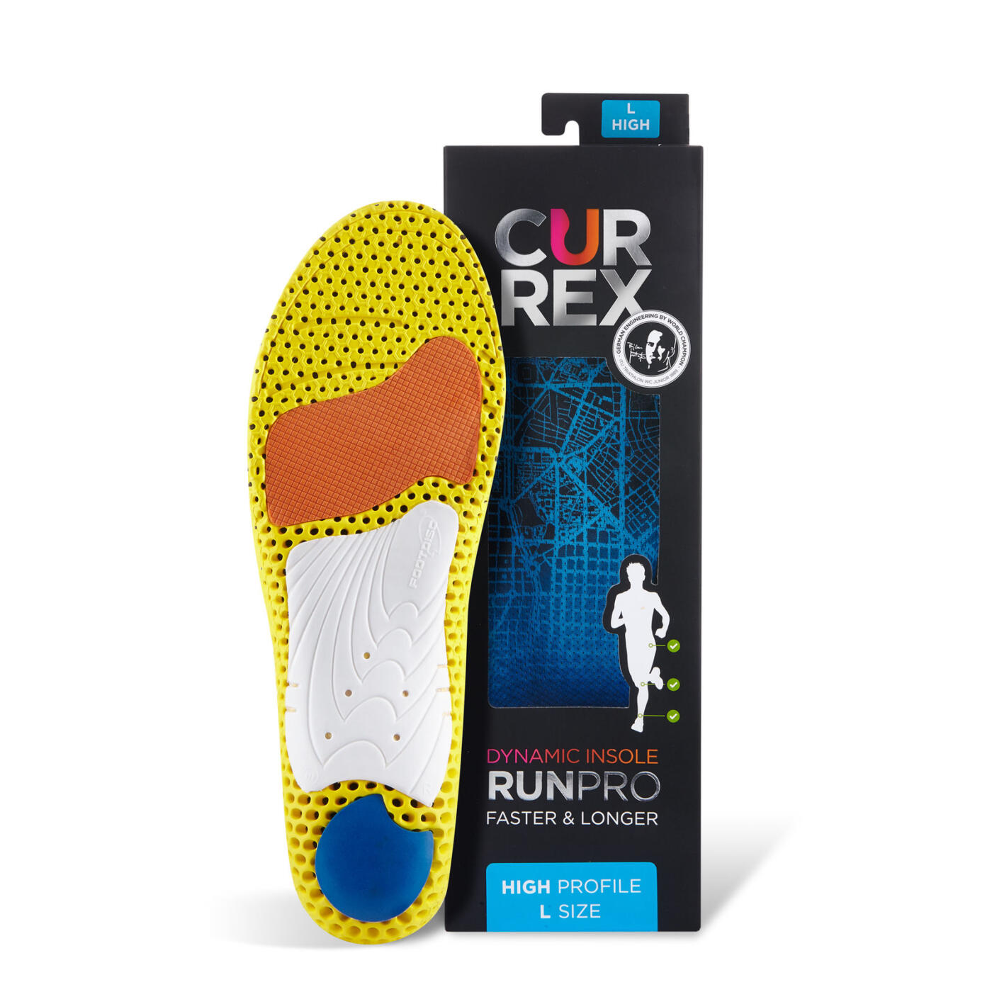 CURREX RunPro® - Dynaaminen pohjallinen juoksuun