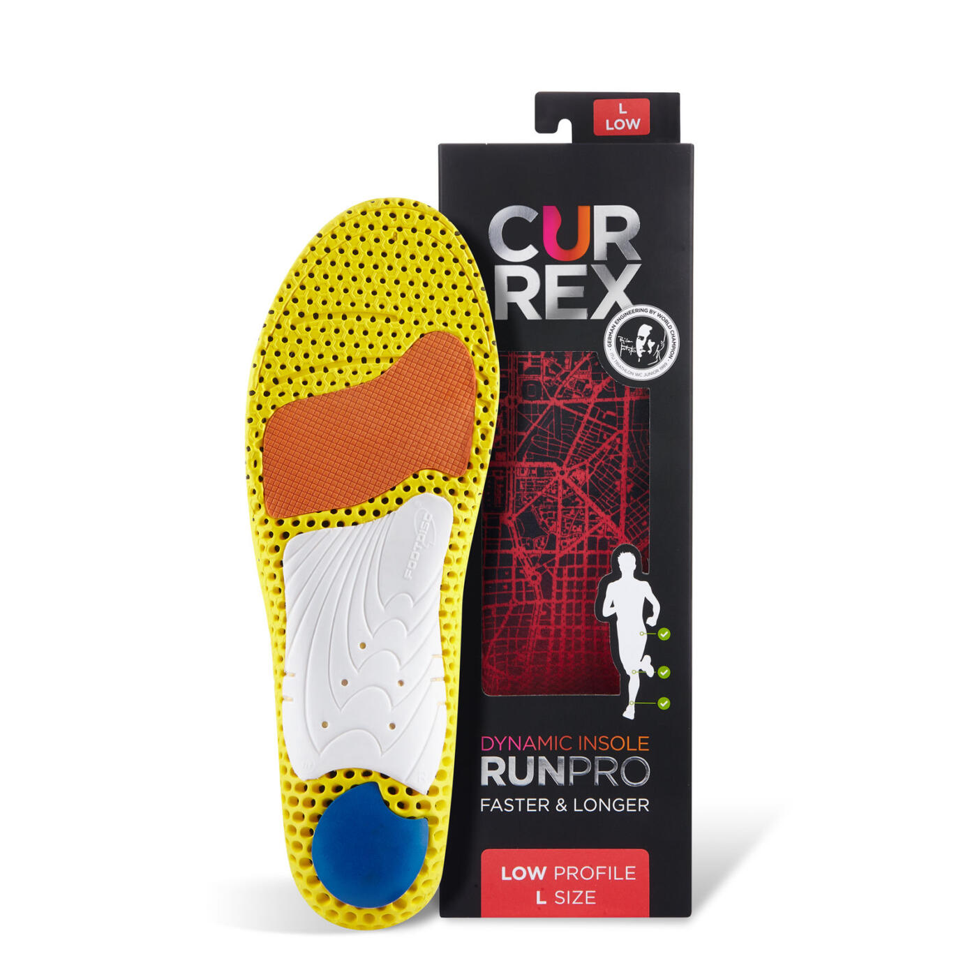 CURREX RunPro® - Dynaaminen pohjallinen juoksuun