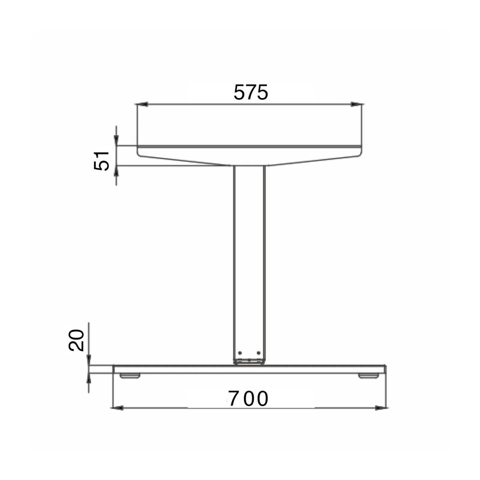 Stoo® TC RS3 sähköpöydän runko + taso